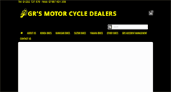 Desktop Screenshot of grssportsbikes.com